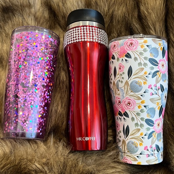 Other - Three coffee tumblers.